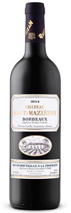 14 Chateau Haut Mazieres Bordeaux ( Caves De Rauzan) 2014